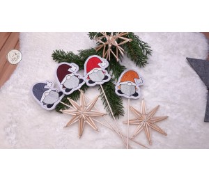 Stickserie ITH - Weihnachtswichtel Stecker